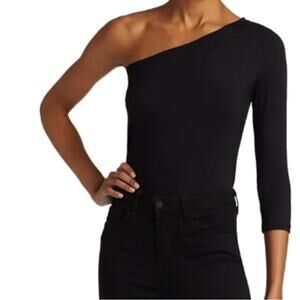 L’angce stacy one should long sleeve bodysuit black size M